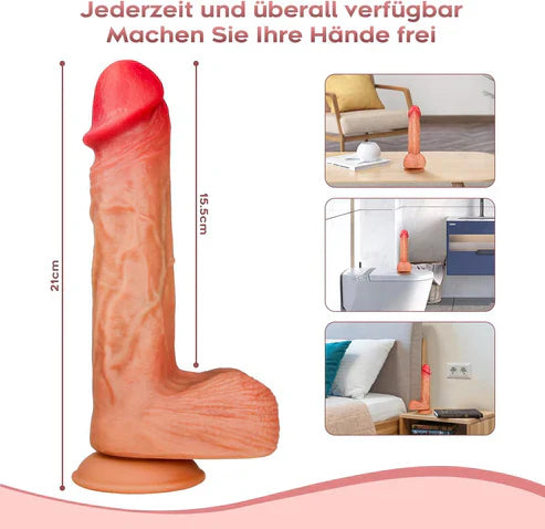 (Pack Of 3) Dildo 10 inch. (Washable)